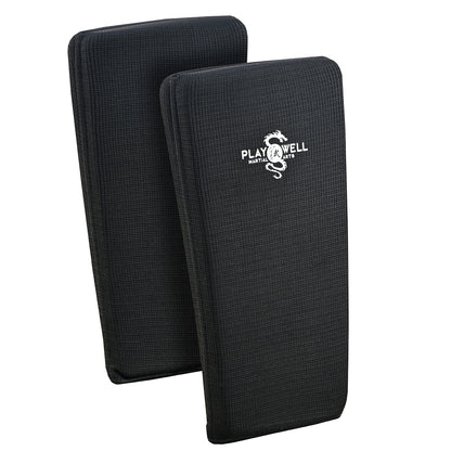 Elasticated Black Full Contact Forearm Guard (Padded Both Sides)
