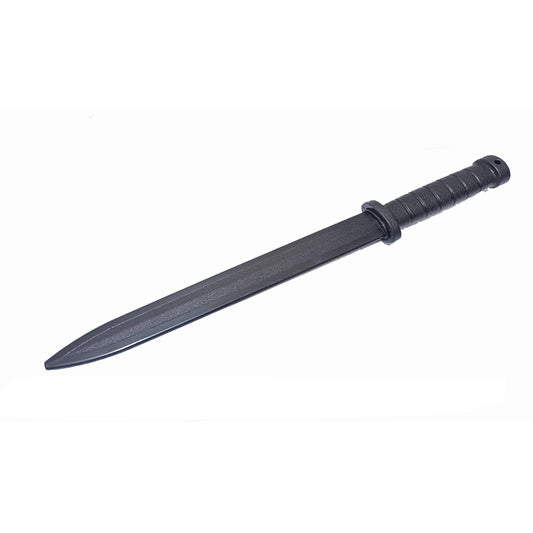 Black Polypropylene Full Contact Short Sword - 16.3"