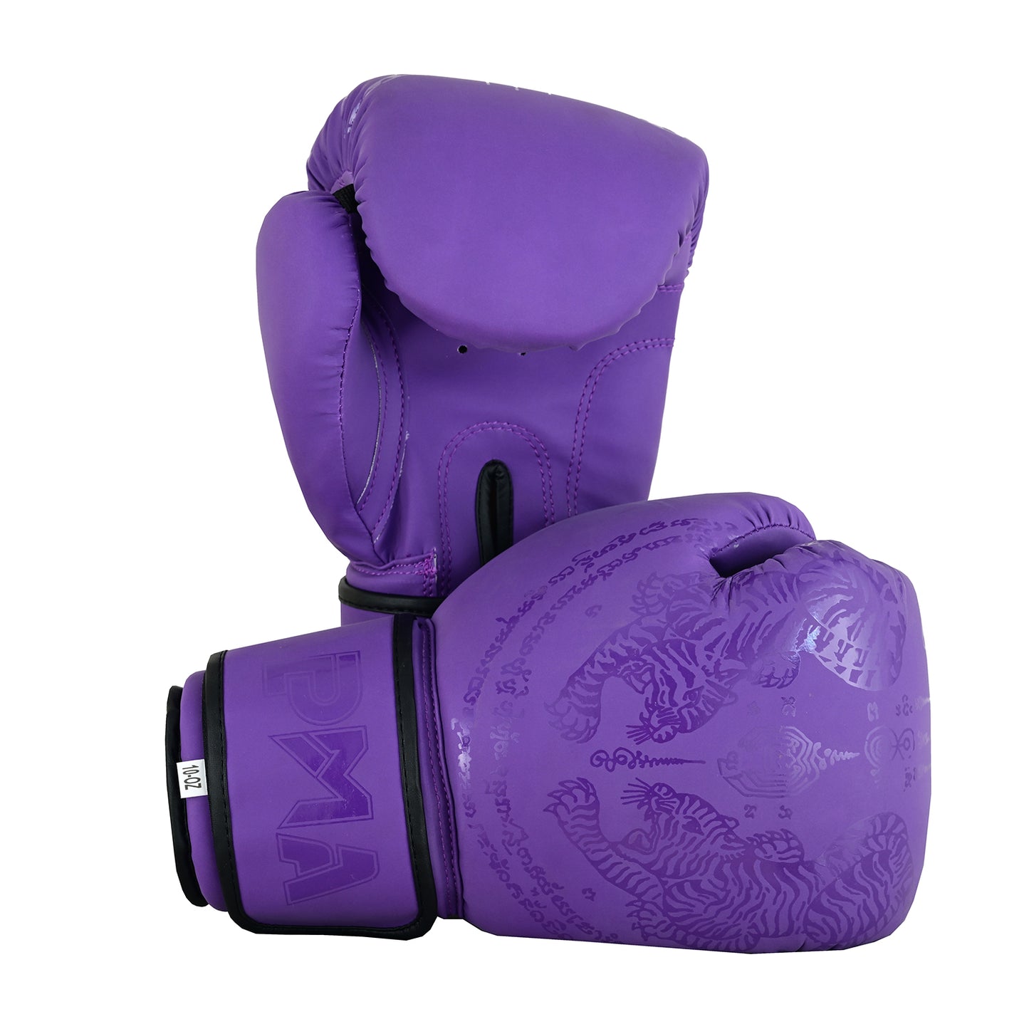 Ladies Playwell Purple "Twin Tiger" Muay Thai Boxing Gloves