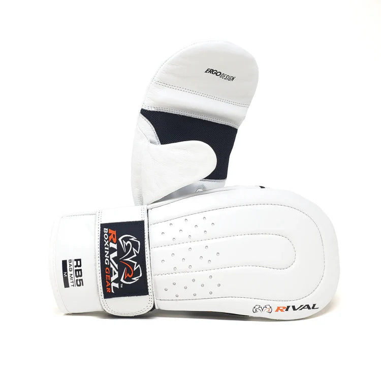 Rival RB5 Bag Mitts  - White