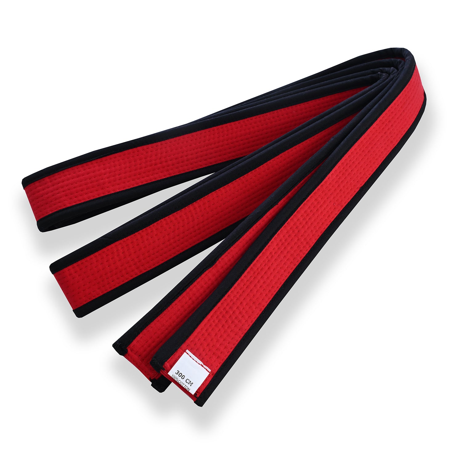 Deluxe Master/Instructor Proffesional Red Belt With Black Trim