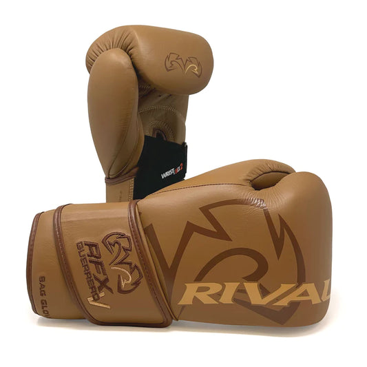 Rival RFX -Guerrero-V Leather  Bag Gloves - SF-H  - Brown