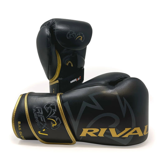 Rival RFX -Guerrero-V Leather  Bag Gloves - SF-H  - Black/Gold