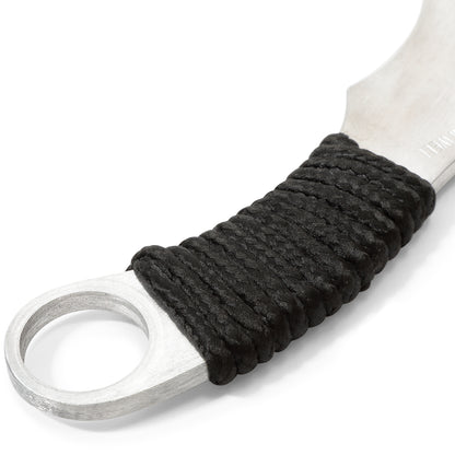 Deluxe Metal Roped Grip Blunt Karambit Trainer
