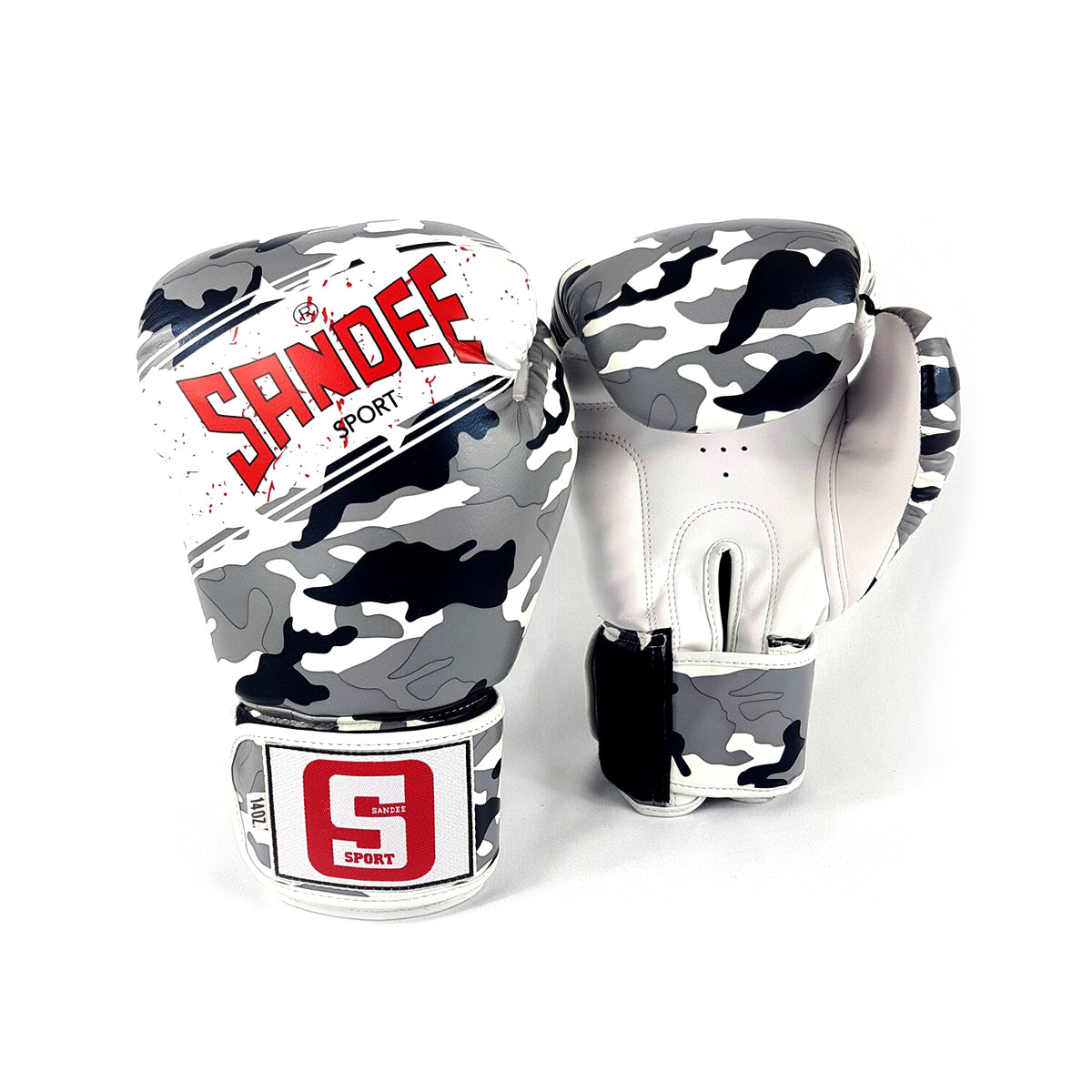 Sandee Sport Muay Thai Boxing Gloves - Camo