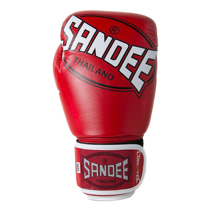 Sandee Kids Muay Thai Boxing Gloves  - Red