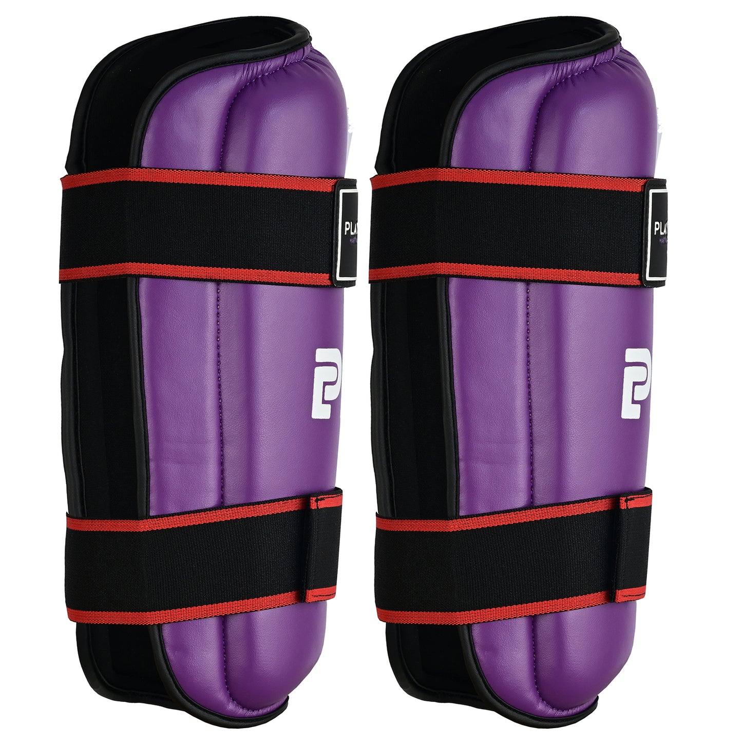 Semi Contact Elite Kickboxing Shin Guards  -  Purple