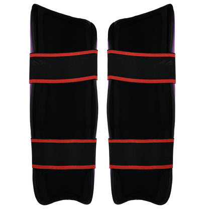 Semi Contact Elite Kickboxing Shin Guards  -  Purple