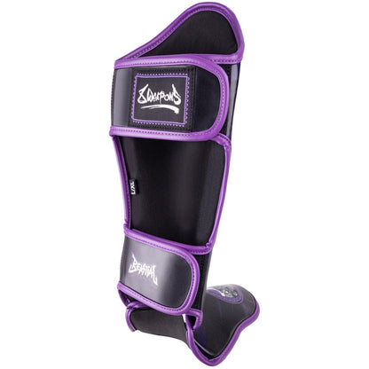 8 Weapons Kids Beastial Panther Muay Thai Shin Guards
