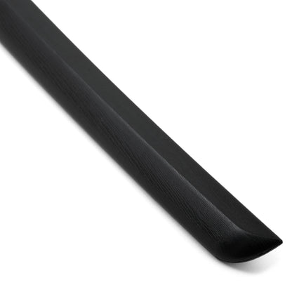 Black Polypropylene Wakizashi ( Shoto ) W/ Scabbard