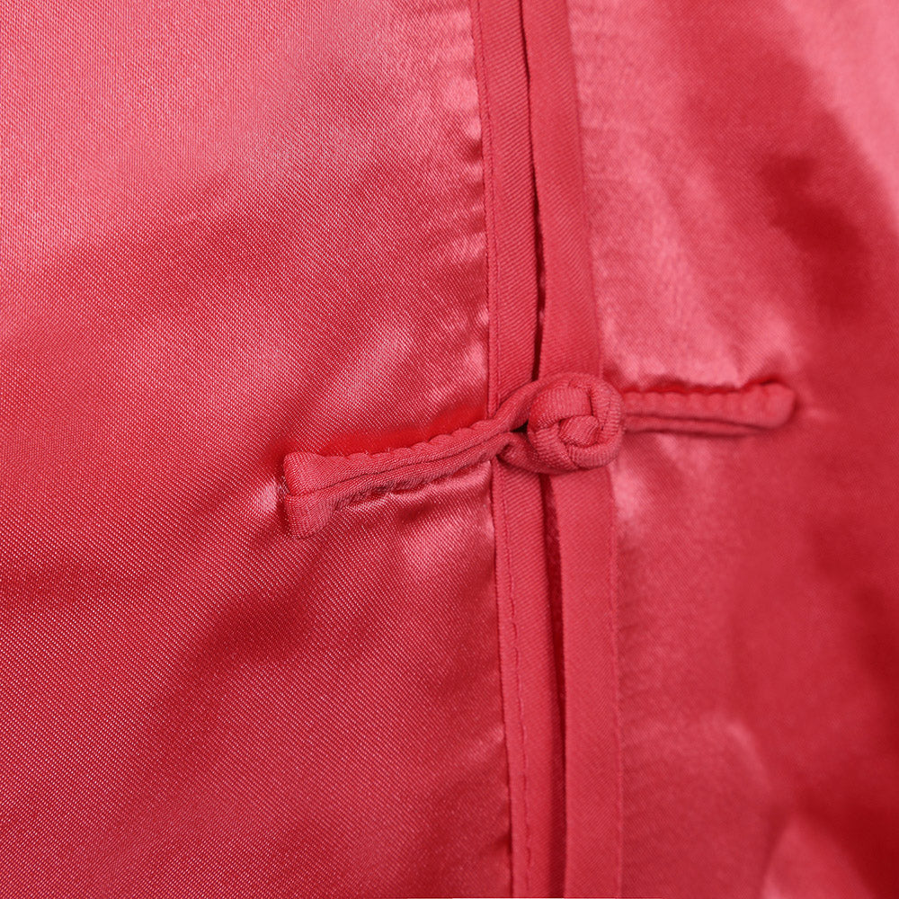 زي حريري للتاي تشي / الكونغ فو - أحمر