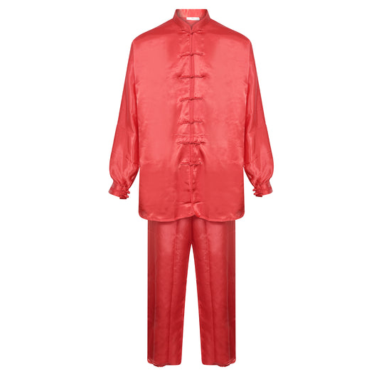 Tai Chi / Kung Fu Silk Uniform - Red