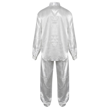 Tai Chi / Kung Fu Silk Uniform - White