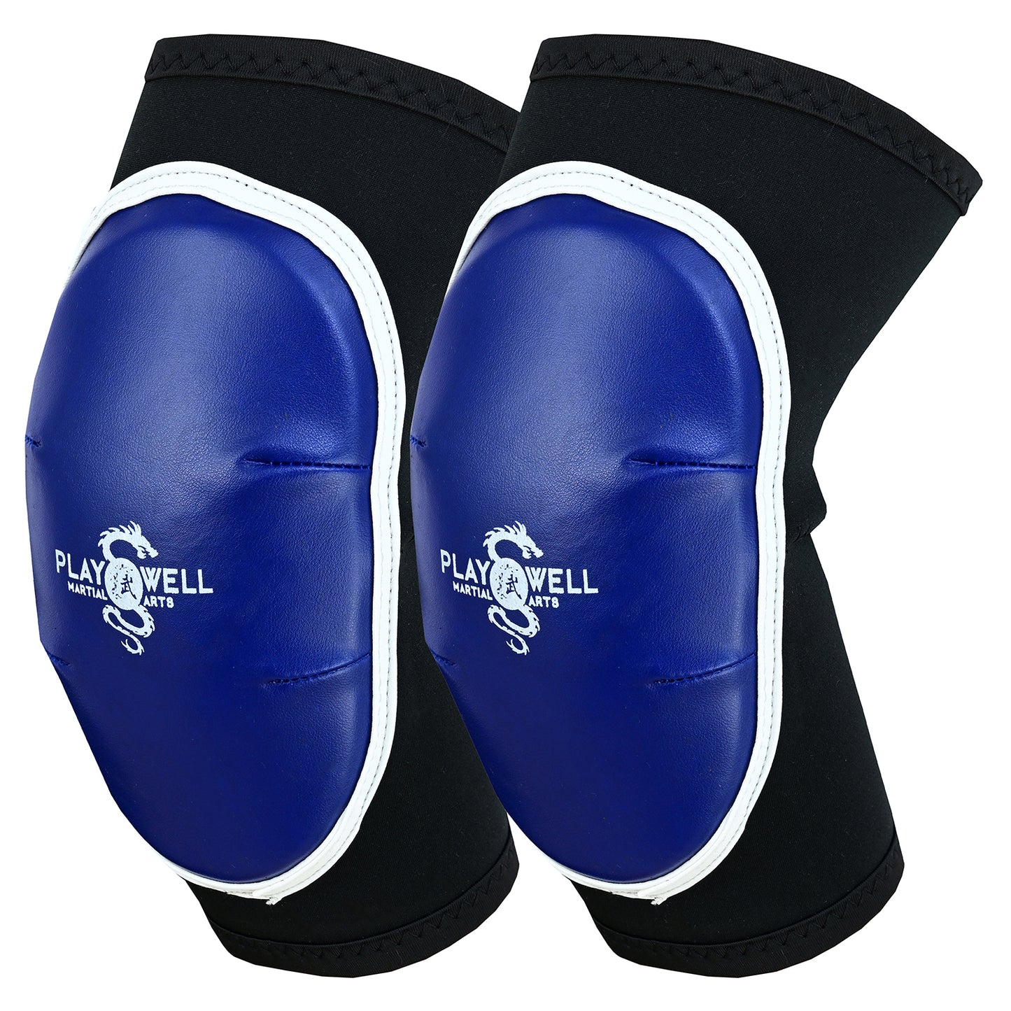 MMA /Muay Thai Full Contact Sparring Elbow pads - Black/Blue