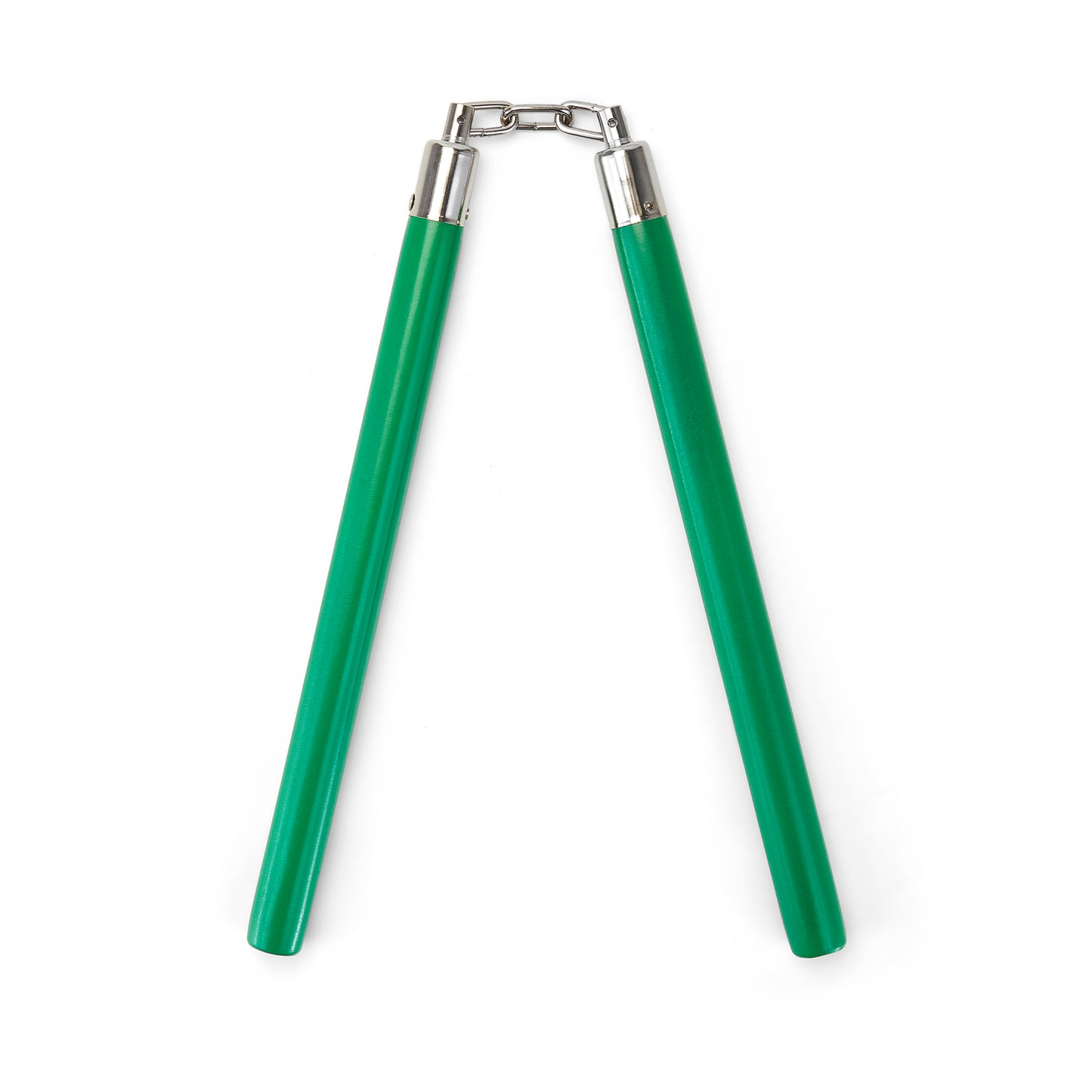 Competition Wooden Speed Nunchucks Chain 11" - Green