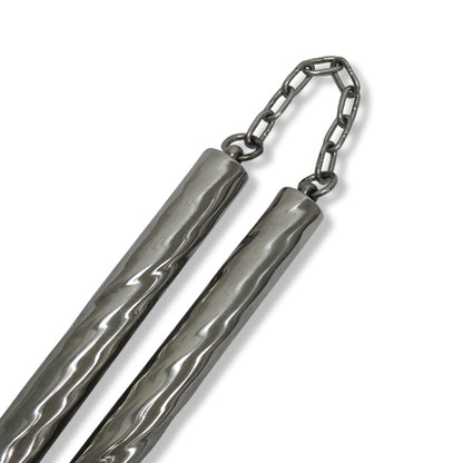 Nunchucks Spiral Steel Jingle & AirFlow Sound (280g)