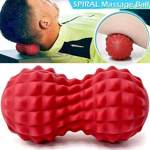 Playwell Home massage Kits - Spiral Massage Ball red