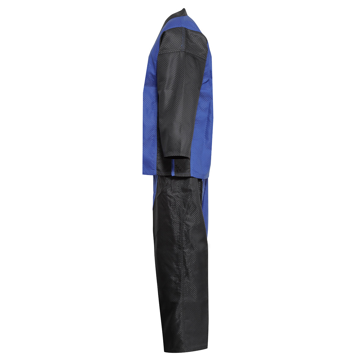 Elite Splice V-Neck Team Uniform - Black/Blue