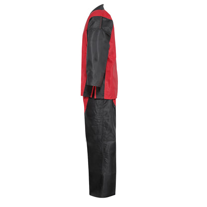 Elite Splice V-Neck Team Uniform - Red/Black