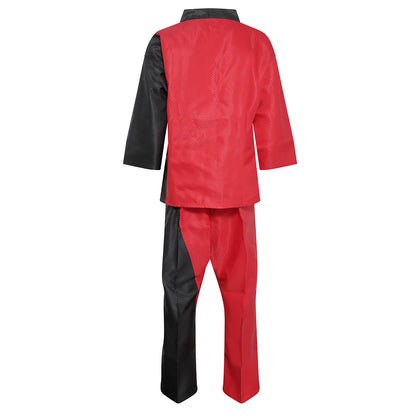 Elite Splice V-Neck Team Uniform - Red/Black