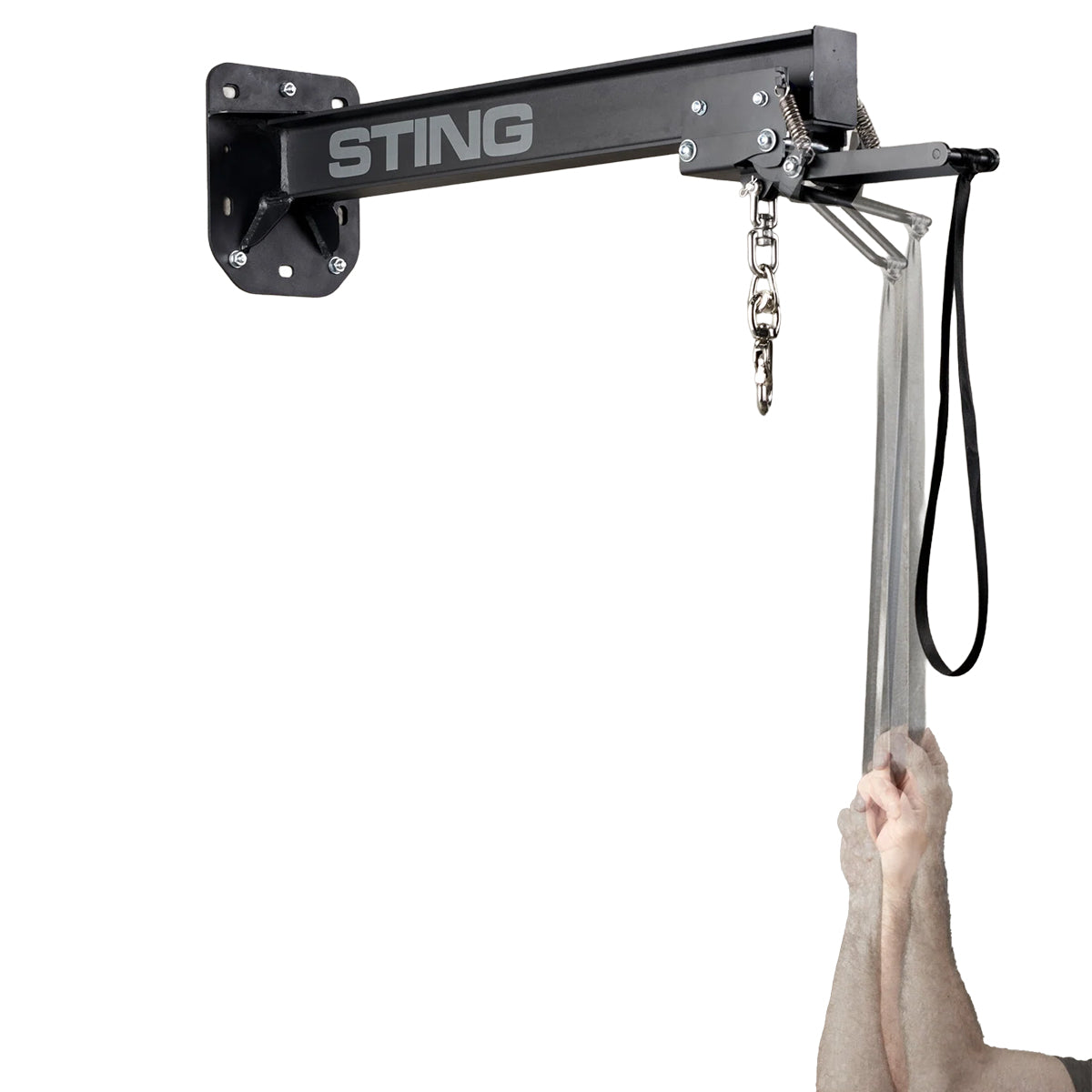 Sting Boxing Punching Bag Wall Bracket with Pulley System