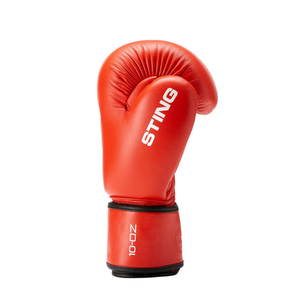 Sting Competition Approved Boxing Gloves 2:0 - Red