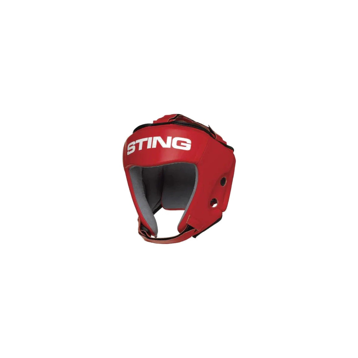 Sting Competition Approved Boxing Open Face Head Guard 2:0 Red