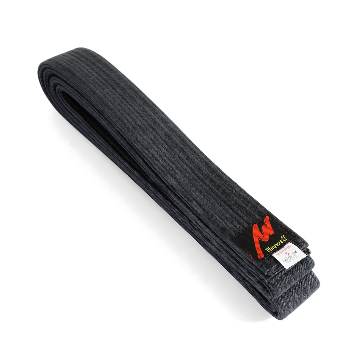 Wacoku Stonewash 2" Deluxe Black Belt