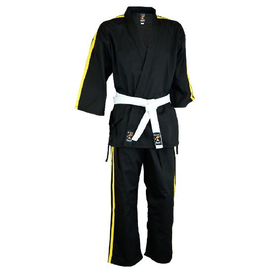 Striped Team Uniform Series V2 - Black/Yellow