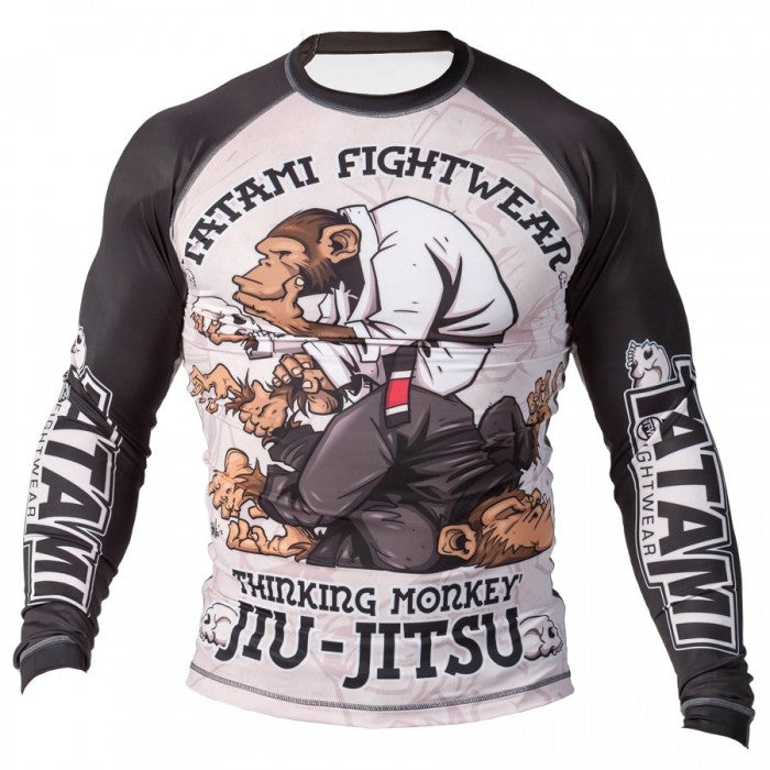 Tatami Thinker Monkey Long Sleeve Rash Guard