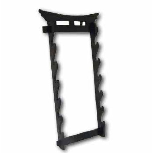 Tori Gate Wall Mounted Sword Display - 6 Tier