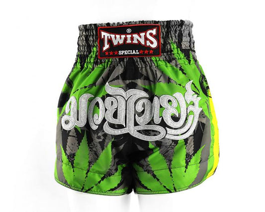 Twins Muay Thai Grass Fight Shorts