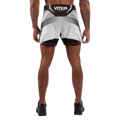 Venum x UFC Authentic Short Fit Mens Fight Shorts - White