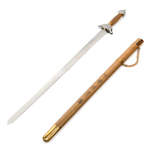 Yin Yang Tai Chi Sword - Pearl Blossom Wood