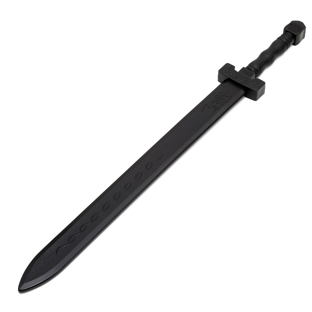 Black Polypropylene Full Contact Roman Gladiator Sword - V3