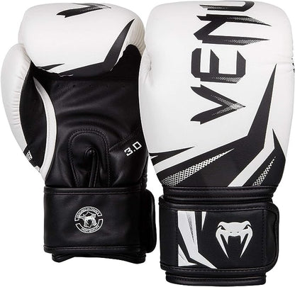 Venum Challenger 3.0 Boxing Gloves - White/Black