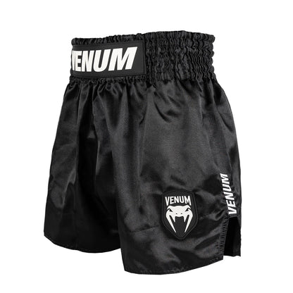 Venum Classic Evo Muay Thai Shorts - Black/White
