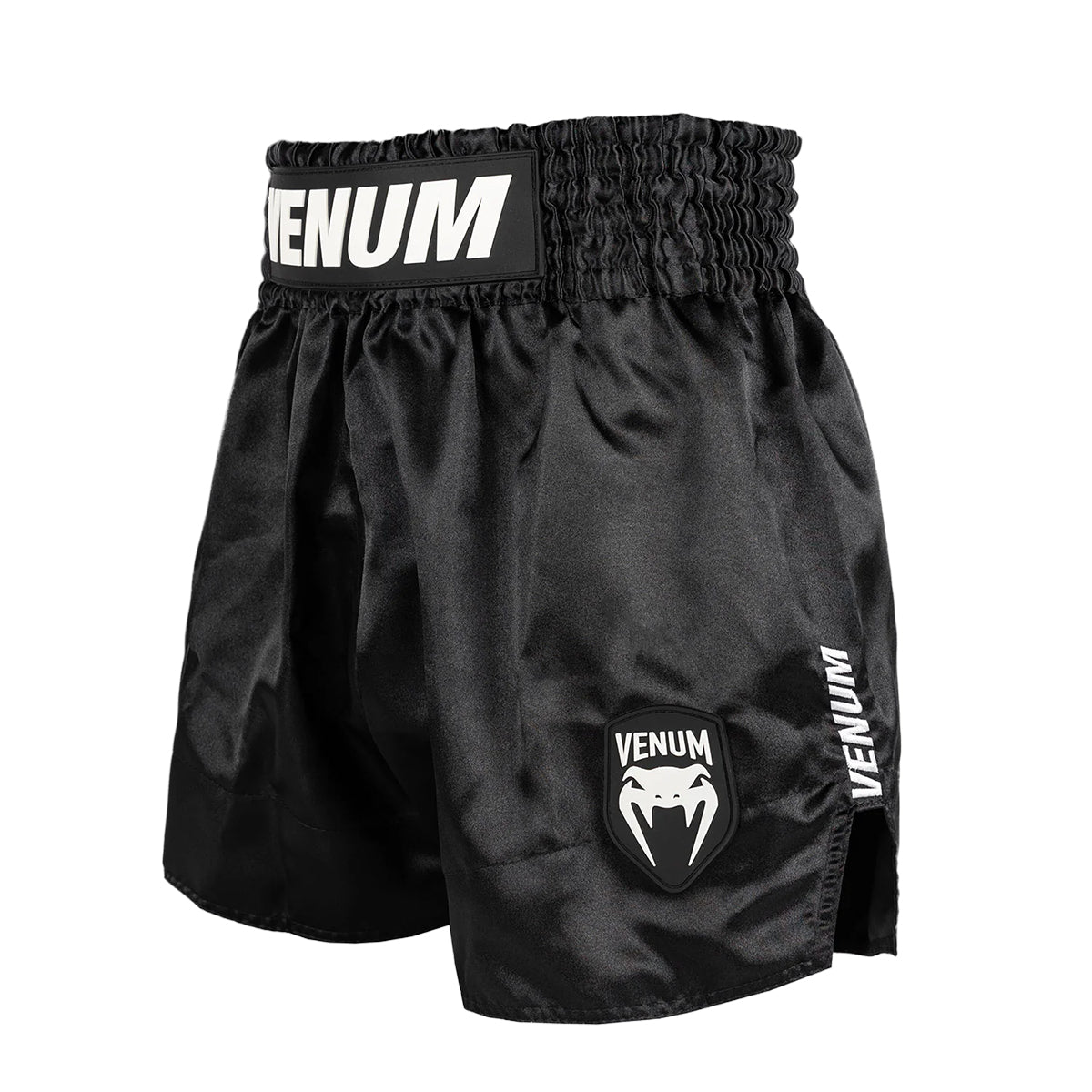 Venum Classic Evo Muay Thai Shorts - Black/White