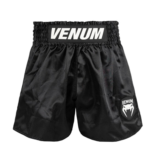 Venum Classic Evo Muay Thai Shorts - Black/White