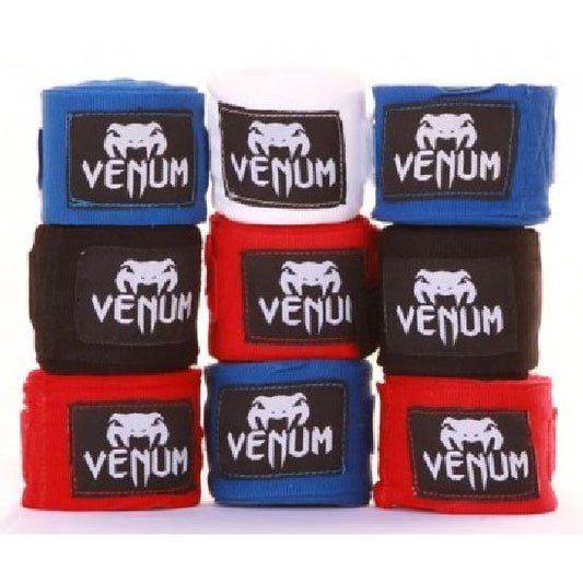 Venum Childrens MMA Boxing Hand Wraps - 2.5M  - Black