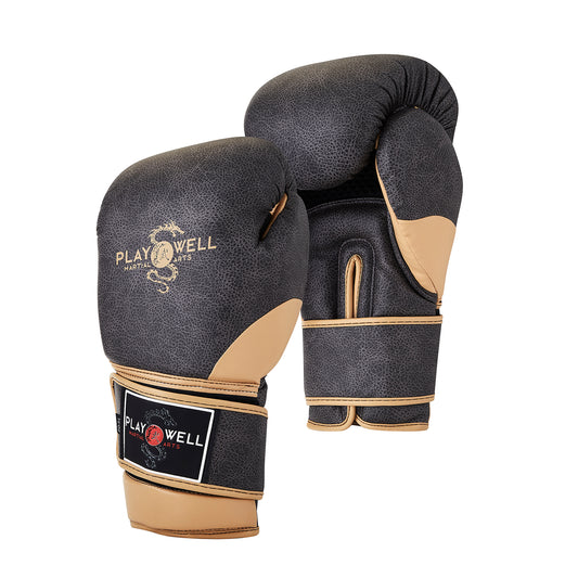 Playwell Premium "Vintage Series" Boxing Sparring Gloves
