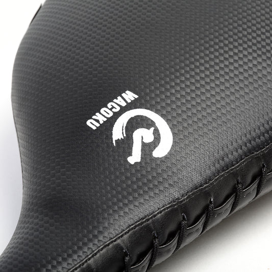 Wacoku Elite Black/ Red Vinyl Kick Paddle - Double