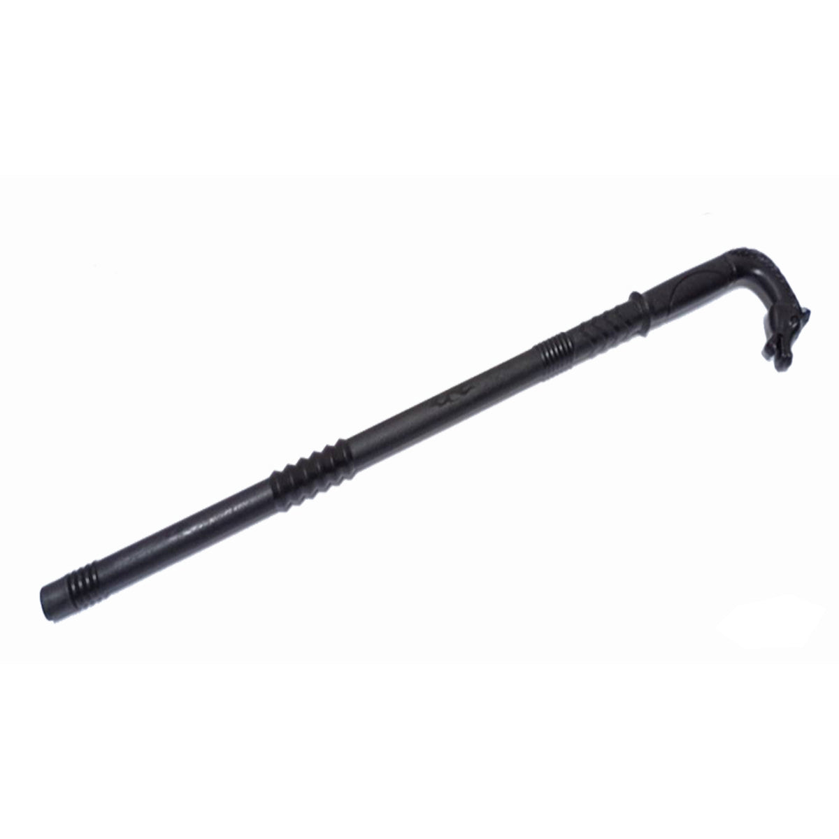 Black Polypropylene Full Contact Walking Cane V2