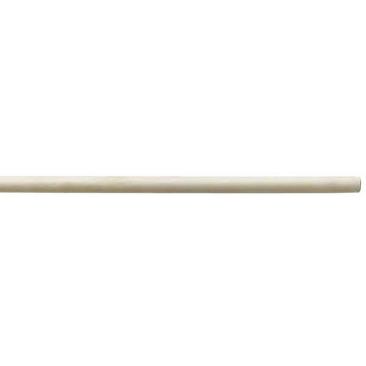 Bo Staff White Wax:  Straight  ( 6FT )