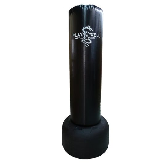 Playwell XXL 6FT Freestanding Punch Bag Black