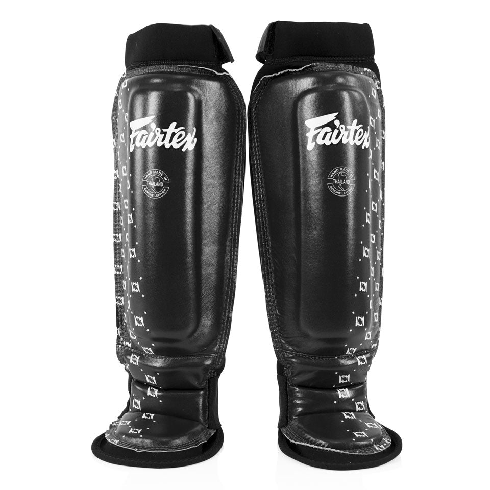 Fairtex SP6 MMA Grappling Shin Pads - Black