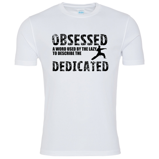 Karate Obsessed T Shirt - White