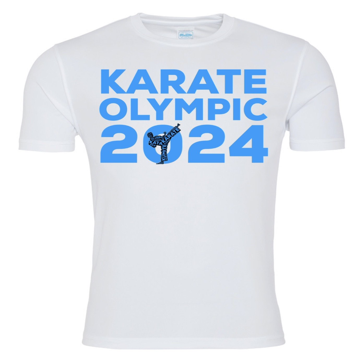 Karate Olympic 2024 T Shirt - Blue