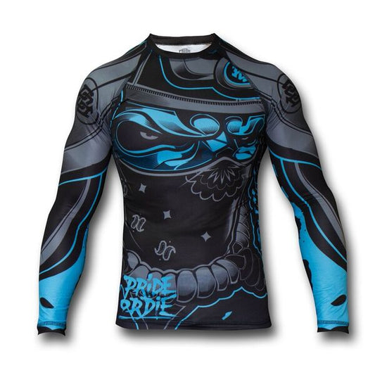 Pride Or Die MMA Black Ronin Rash Guard