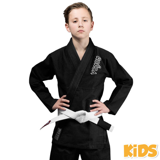 Venum Kids Contender Jiu Jitsu Gi - Black